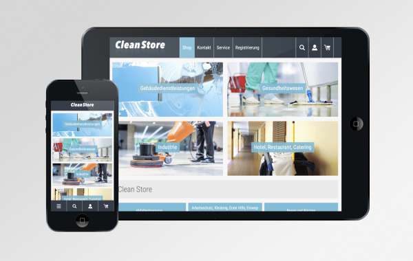 Responsive Webdesign auf Basis von Joomla für cleanstore.online aus Sindelfingen