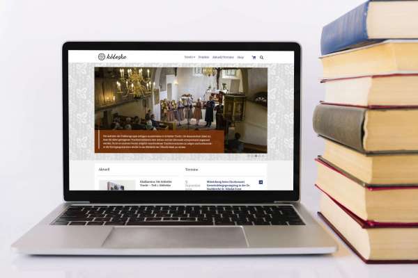 Startseite der responsive Webdesign für den Kulturverein Kolesko e.V. aus Schleife